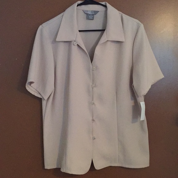 Cream 1940’s style button up - Picture 1 of 3